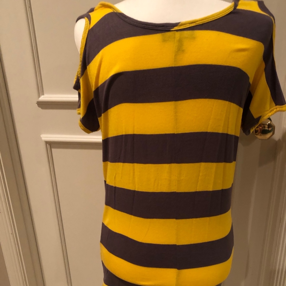 Fun Fall Strip Top - Picture 5 of 5